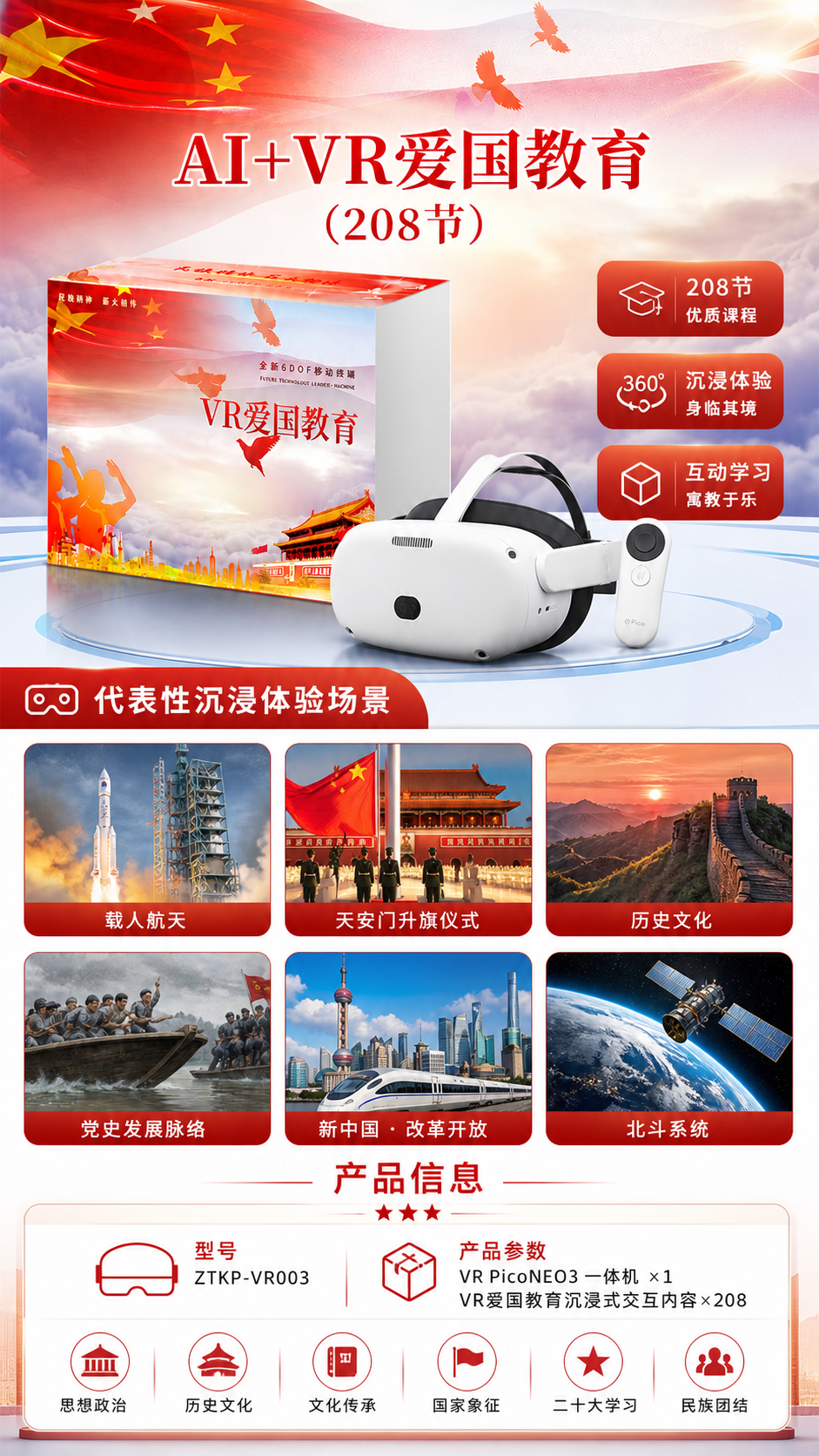AI+VR爱国教育 (208节)详情图 2
