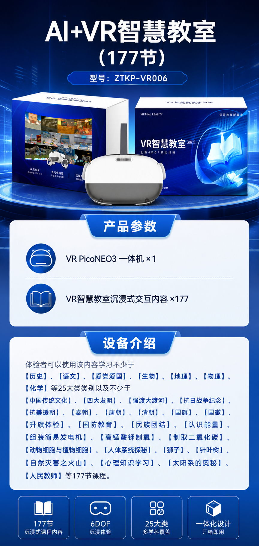 AI+VR智慧教室 (177节)详情图 1