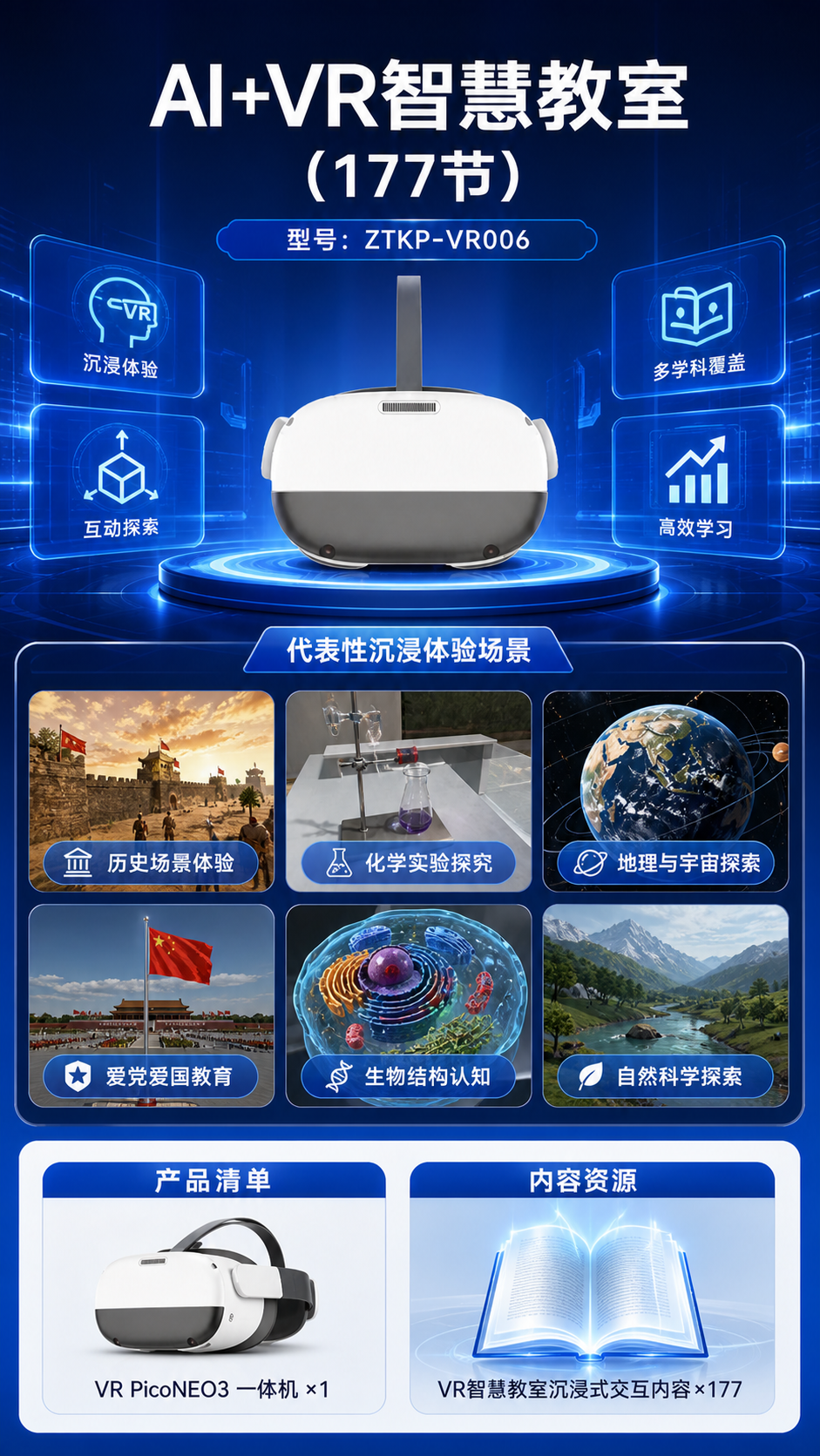 AI+VR智慧教室 (177节)详情图 2