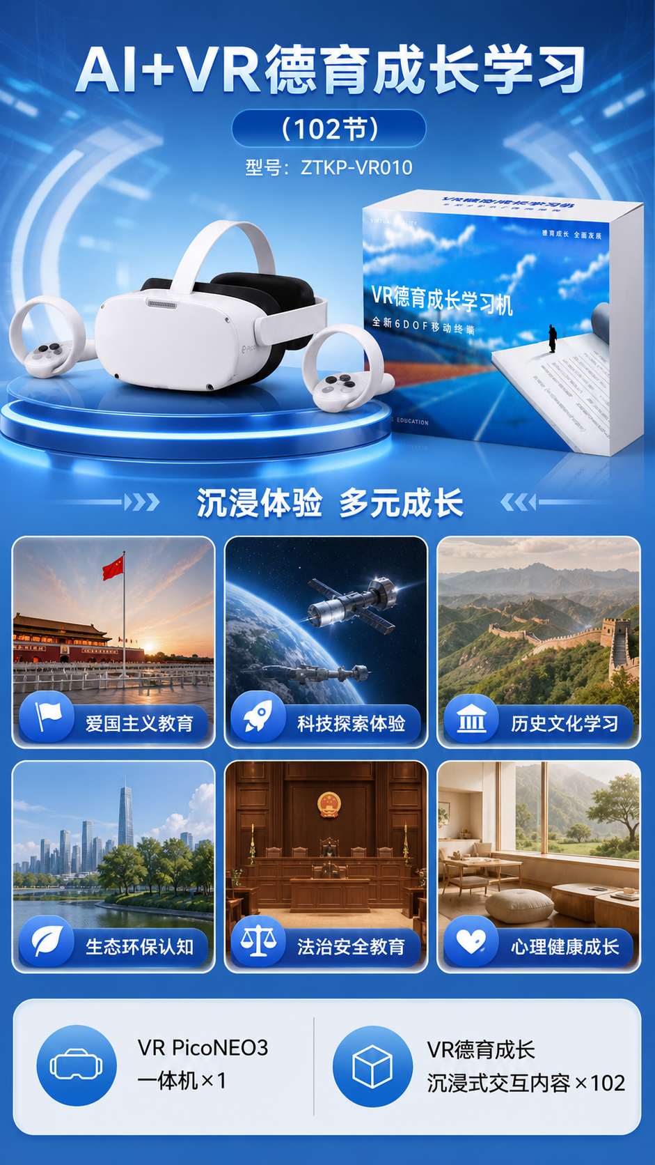 AI+VR德育成长学习 (102节)详情图 2
