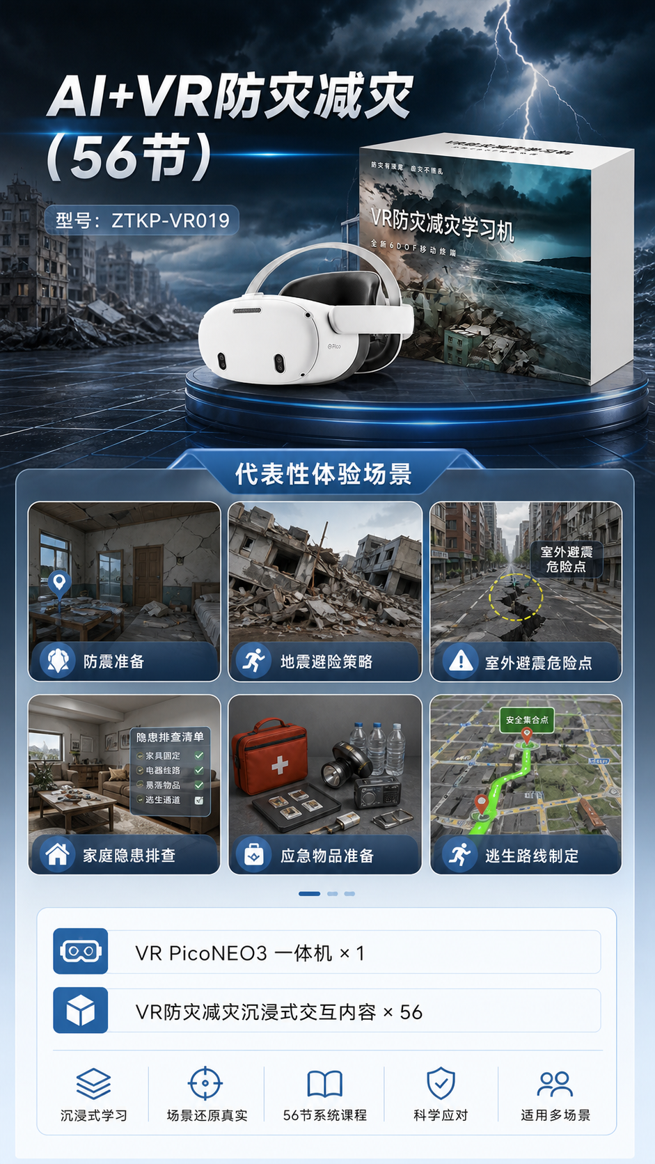 AI+VR防灾减灾 (56节)详情图 2