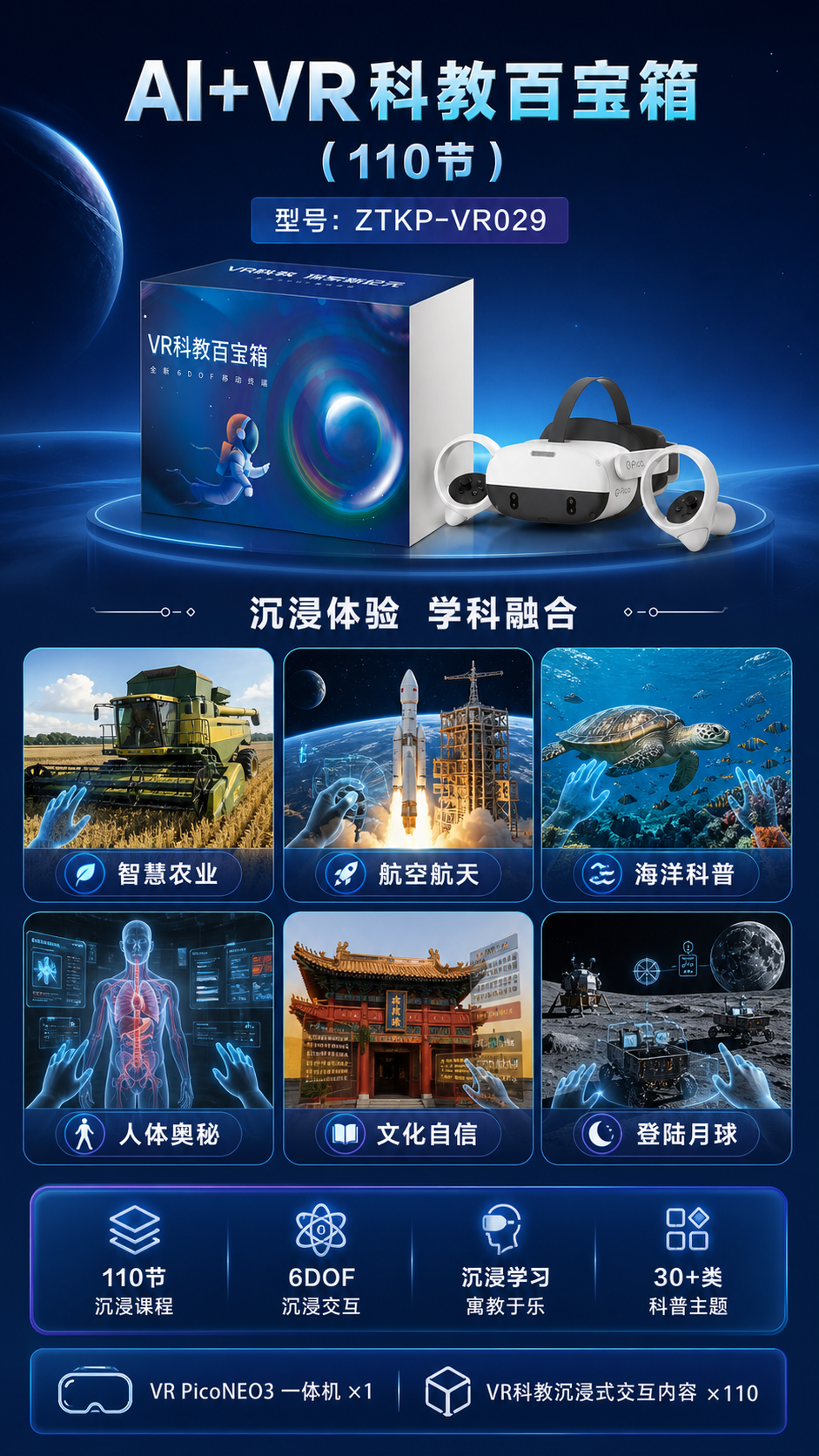 AI+VR科教百宝箱 (110节)详情图 2