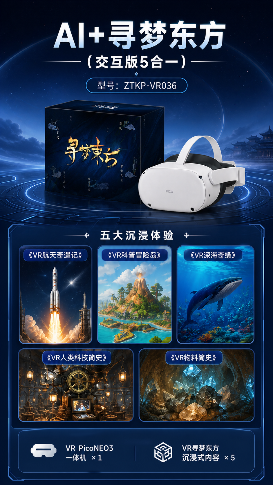 AI+寻梦东方 (交互版5合一)详情图 2